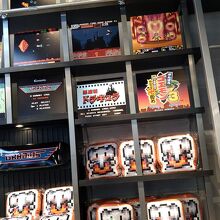 館内スペースでゲーム会社・コナミのイベントを開催中