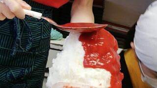 かき氷の有名店　