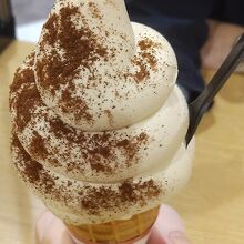 コーヒーソフトクリーム