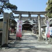 開放感のある、長い歴史の神社