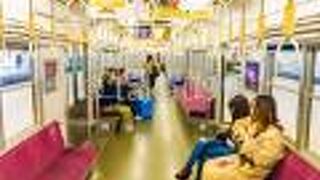 乗客はまばらでゆったり乗車できたので快適でした。