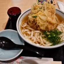 かき揚げ饂飩です