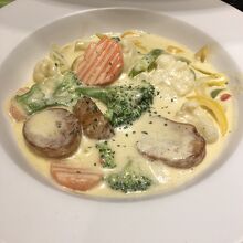 温野菜のアンチョビクリーム