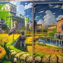 上野駅幻想ひまわり