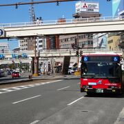 座席が多いやさしい路線バスでした。nimocaエリアなのでsuicaも使えます