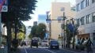 松本城へつながる大通り