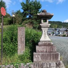 石碑がありました