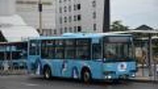 松市内を走る路線バス