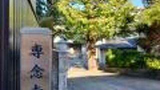 浄土真宗のお寺です。