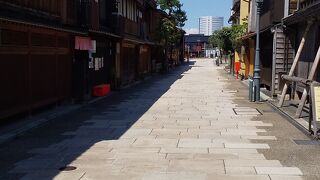 趣のある町並み