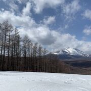 雪溶けが早くて残念な絶景穴場スキー場