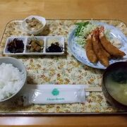 エビフライが美味しかったです