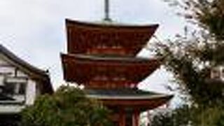 お寺が十ほど集まっている寺町