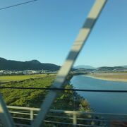 東海道本線が通る富士川橋梁の姿も