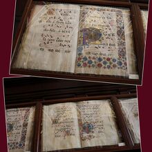 15世紀の楽譜の写本