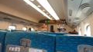 浜松駅からひかり号に乗車しました