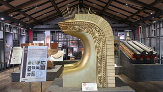 第一次大極殿周辺の復元作業の資料館 ♪