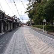 雰囲気ある商店街