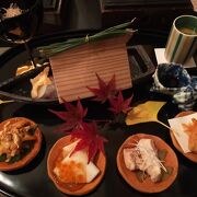 エクシブ琵琶湖内の日本料理