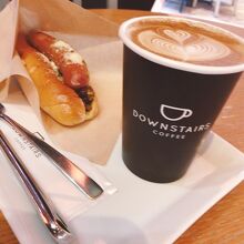 ホットチリドッグをセットで