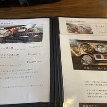 ランチメニューです
