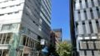 人通りすくなめ