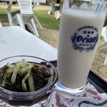 もずくとバナナジュース