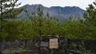 桜島にある展望台