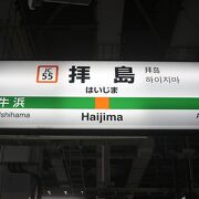 鉄道の合流するジャンクションの駅