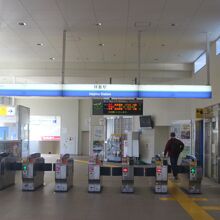 西武線の改札口