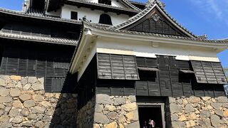 国宝の松江城