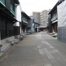 出島のメイン通り