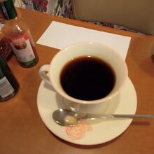 ランチセットの珈琲