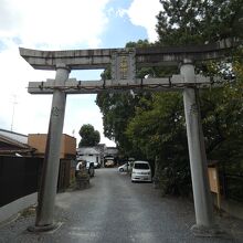 三栖神社鳥居