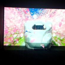 Ｎ７００Ｓのプロジェクションマッピング