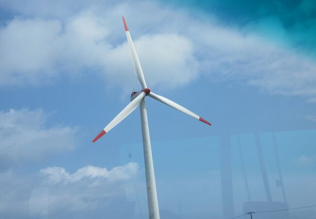 風車とメガソーラー発電所とアザラシ（稚内）と良かったバスガイドさん