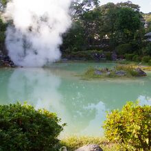 「白池地獄」は、閑静な落ち着いたイメージでした。