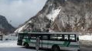 ｢層雲峡氷瀑まつり｣の復路に利用!