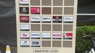 駅直結の買い物スポット