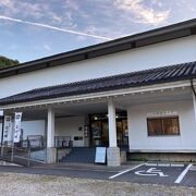 岩村城跡の麓にある歴史資料館