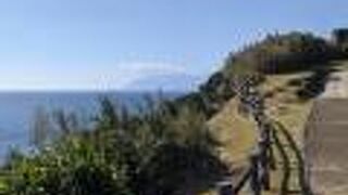 屋久島も見える