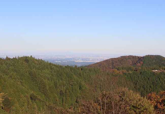 御嶽神社に近い景色のいい展望台