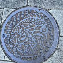 崎津のマンホール