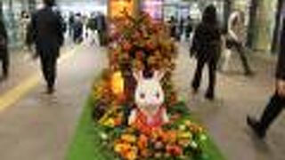 梅田の地下街です