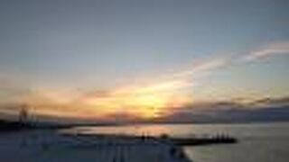 夕焼けを期待して行きましたが残念