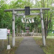 天狗山山頂の神社