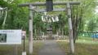 天狗山山頂の神社