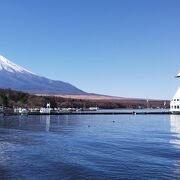 山中湖のシンボル☆