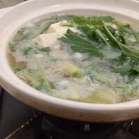 鶏白湯鍋ラーメン付き