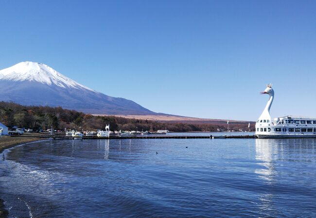 山中湖のシンボル☆